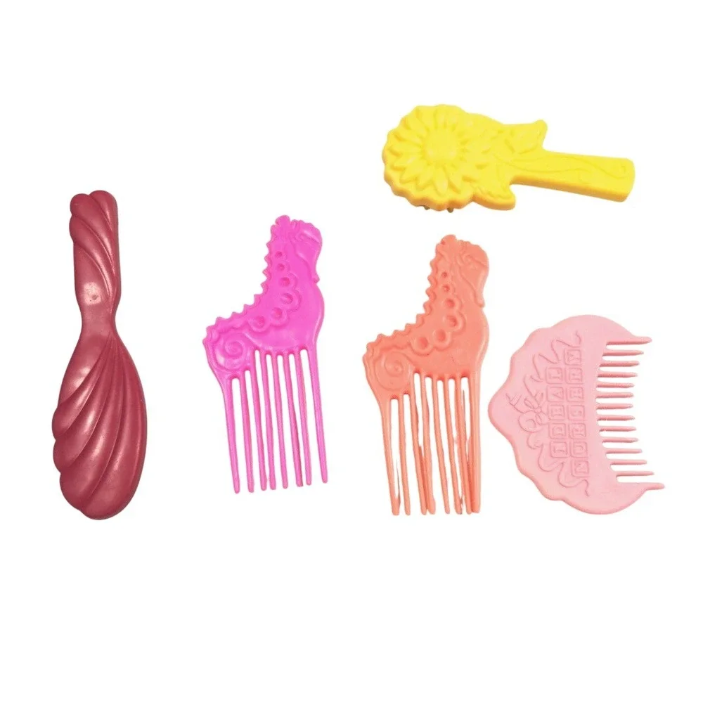 VTG‎ 1987 Mattel Barbie Island Fun Seahorse Comb Brush Accessory Lot Pink Orange